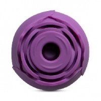 RoseBud 10 Function Clitoral Sucking Vibrating Silicone Rechargeable PURPLE